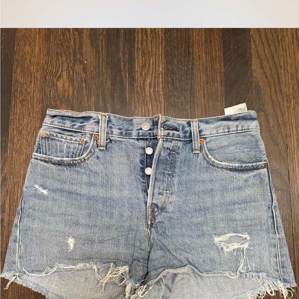 Levi's Blue Jean Shorts